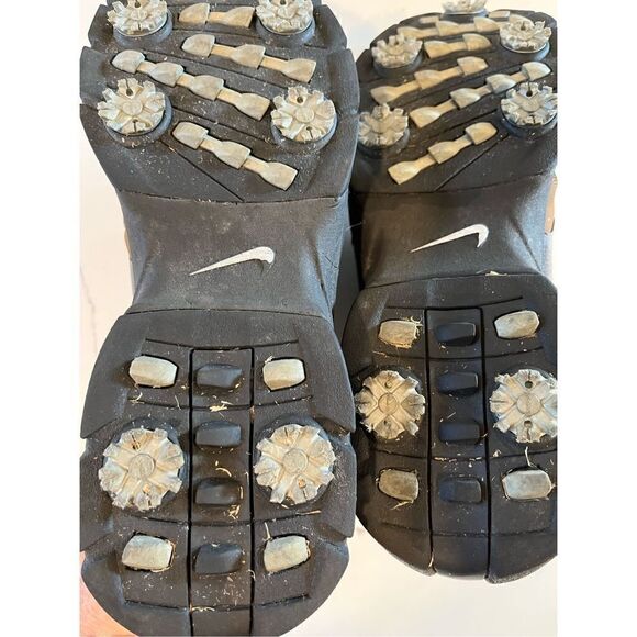 Nike Men’s Leather Saddle Oxford Golf Shoes Sz 10.5 - Picture 5 of 9